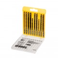 Coffret de 10 lames de scie sauteuse bois DEWALT