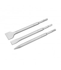Pack de 2 burins plats et d'une pointe SDS-Plus DEWALT