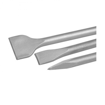 Pack de 2 burins plats et d'une pointe SDS-Plus DEWALT
