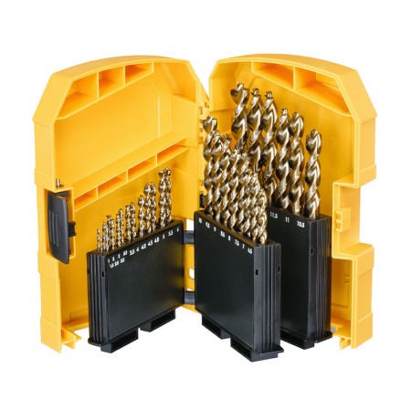 Coffret de 29 forets métal HSS-G DEWALT