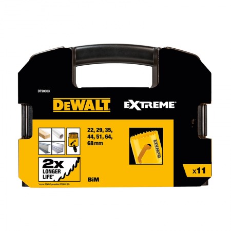 Coffret de 7 scies cloches BiM EXTREME DEWALT