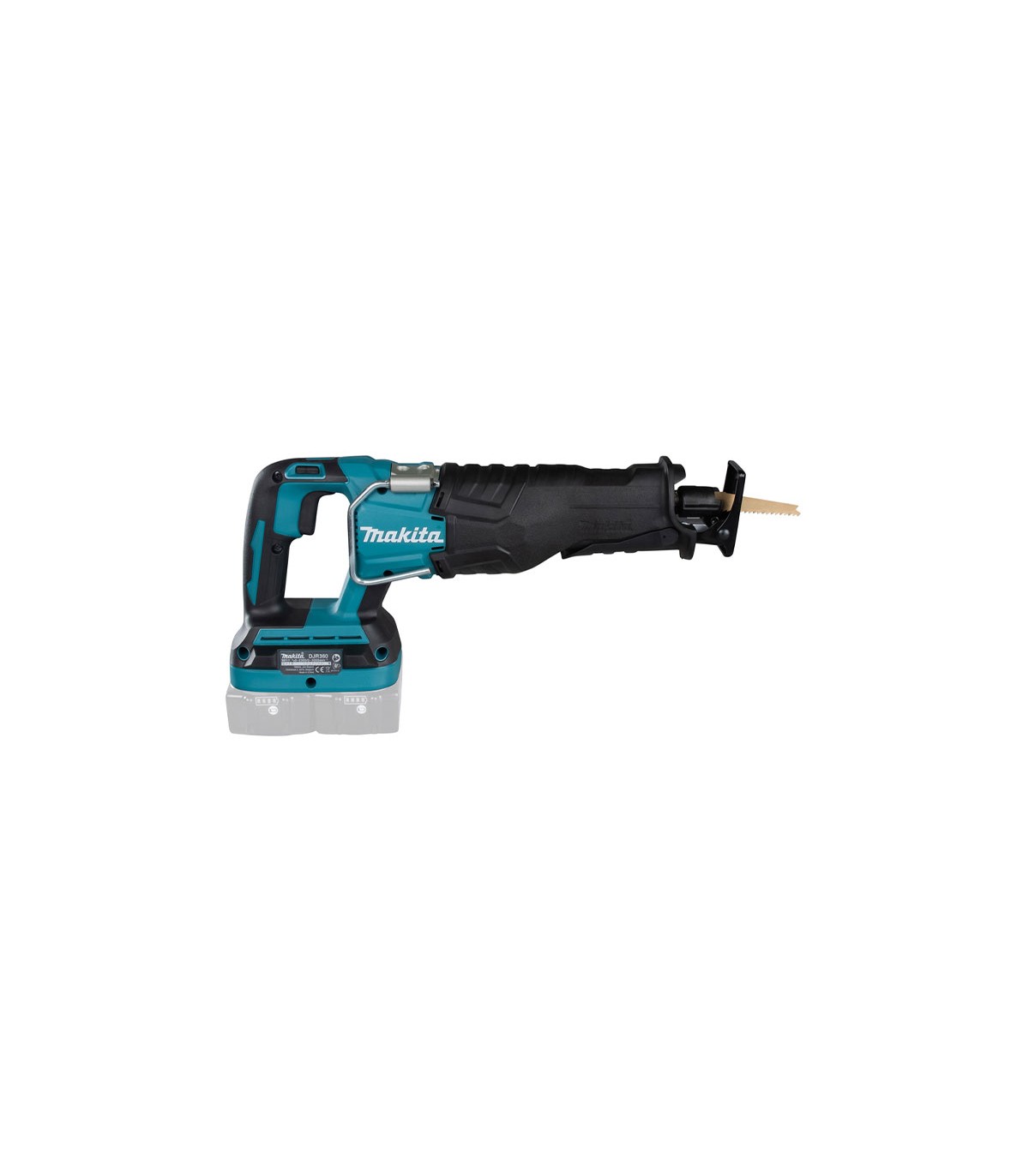 Scie sabre 2x18V DJR360Z + 4 batteries BL1850B 18V 5 Ah + 1 chargeur double DC18RD MAKITA