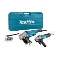 Pack meuleuse Ø125 mm 9558HNRG + meuleuse Ø230 mm GA9020 MAKITA