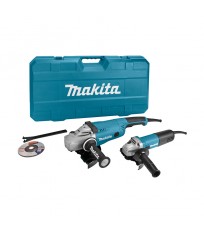Pack meuleuse Ø125 mm 9558HNRG + meuleuse Ø230 mm GA9020 MAKITA