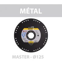 Disque diamant Ø125 Métal MASTER UTM SAMEDIA