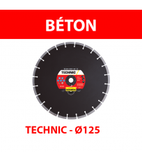 Disque diamant Ø125 Béton TECHNIC DIAM FIRST BV 10 SAMEDIA