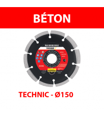 Disque diamant Ø150 Béton TECHNIC RAINUREUSE SAMEDIA