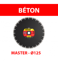 Disque diamant Ø125 Béton MASTER BV SAMEDIA