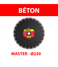 Disque diamant Ø230 Béton MASTER BV SAMEDIA