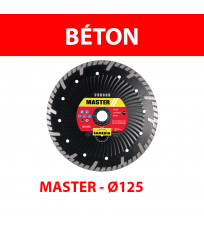 Disque diamant Ø125 Béton MASTER CHRONO SAMEDIA