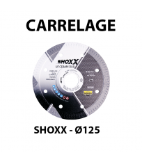 Disque diamant Ø125 Carrelage SHOXX UF CERAM DUR SAMEDIA