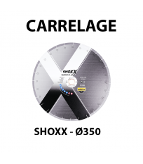 Disque diamant Ø350 Carrelage SHOXX CERAM A EAU SAMEDIA