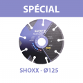 Disque diamant Ø125 Spécial SHOXX MULTI-MAT SAMEDIA