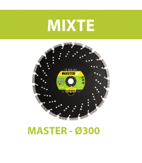 Disque diamant Ø300 Al.20 Mixte MASTER TP MIX 102 SAMEDIA