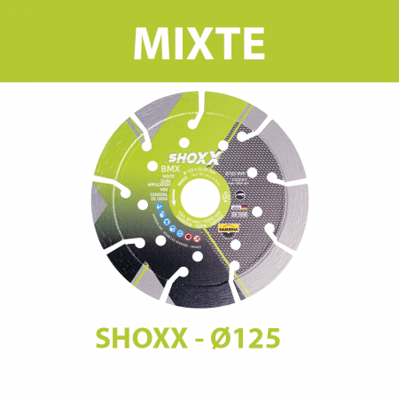 Disque diamant Ø125 Mixte SHOXX BMX SAMEDIA