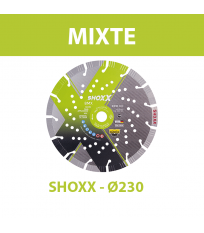 Disque diamant Ø230 Mixte SHOXX BMX SAMEDIA
