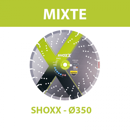 Disque diamant Ø350 Mixte SHOXX BMX SAMEDIA