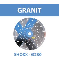 Disque diamant Ø230 Granit SHOXX G13 SAMEDIA