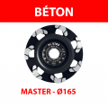 Plateau de surfaçage diamant Ø165 Béton MASTER PL STB5 SAMEDIA