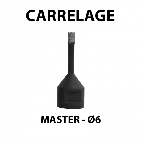 Foret diamant Ø6 MASTER CARRELAGE M14 SAMEDIA