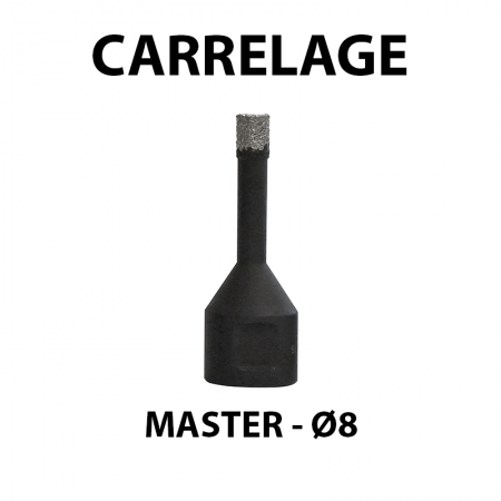 Foret diamant Ø8 MASTER CARRELAGE M14 SAMEDIA
