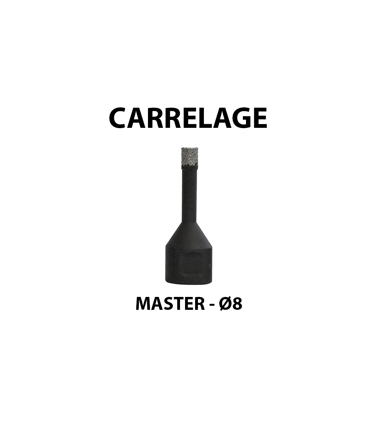 Foret diamant Ø8 MASTER CARRELAGE M14 SAMEDIA