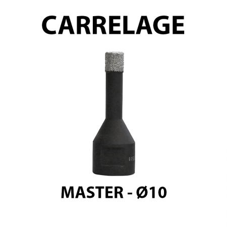 Foret diamant Ø10 MASTER CARRELAGE M14 SAMEDIA