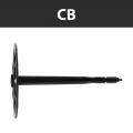 Cheville de fixation pour isolation CB SPIT