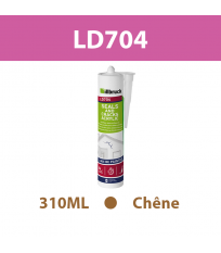 Mastic acrylique "LD704" Chêne 310ML ILLBRUCK