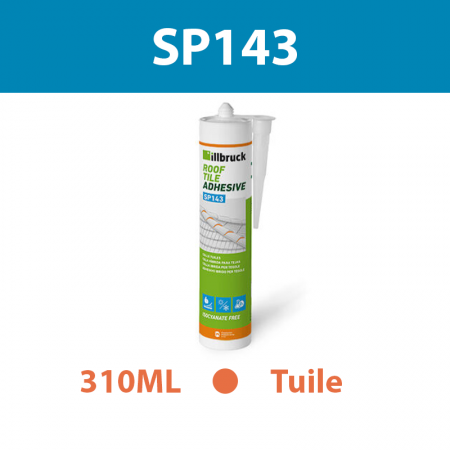 Mastic colle "SP143" Tuile 310ML ILLBRUCK