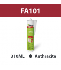 Mastic silicone menuiserie "FA101" Gris anthracite 310ML ILLBRUCK