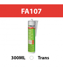 Mastic silicone bâtiment "FA107" Transparent 300ML ILLBRUCK