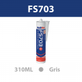 Mastic silicone coupe-feu "FS703" Gris 310ML NULLIFIRE