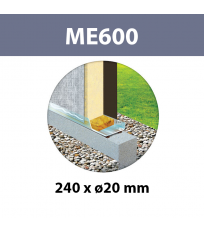 Membrane d'étanchéité d'Arase "ME600" 240mmx25m D.20mm ILLBRUCK