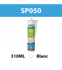 Mastic colle polyvalent "SP050" Blanc 310ML ILLBRUCK