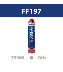 Mousse PU coupe-feu 2en1 "FF197" Gris 750ML NULLIFIRE