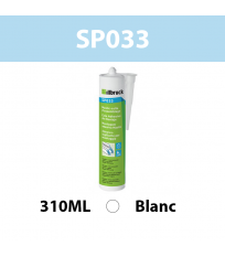 Mastic colle hybride d'assemblage "SP033" Blanc 310ML ILLBRUCK