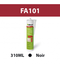 Mastic silicone menuiserie "FA101" Noir 310ML ILLBRUCK