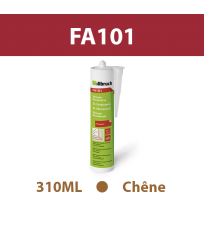 Mastic silicone menuiserie "FA101" Chêne doré 310ML ILLBRUCK