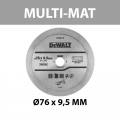 Disque diamant Ø76 mm multi-matériaux DEWALT