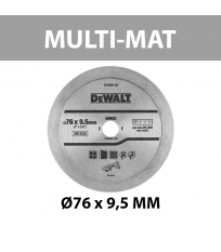 Disque diamant Ø76 mm multi-matériaux DEWALT