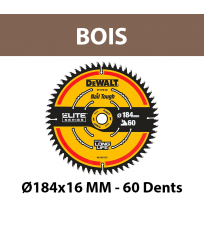 Lame de scie circulaire Elite Bois Ø184 mm DEWALT