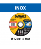 Disque à tronçonner Inox Ø 125 mm DEWALT