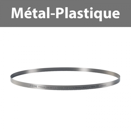 Lame de scie à ruban pour métal et plastique BIM 733 T10 MS FEIN