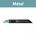 Lame de scie sabre pour métal  HM 95 T18 MSS FEIN