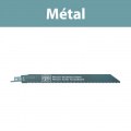 Lame de scie sabre pour métal HM 205 T8 MSS FEIN