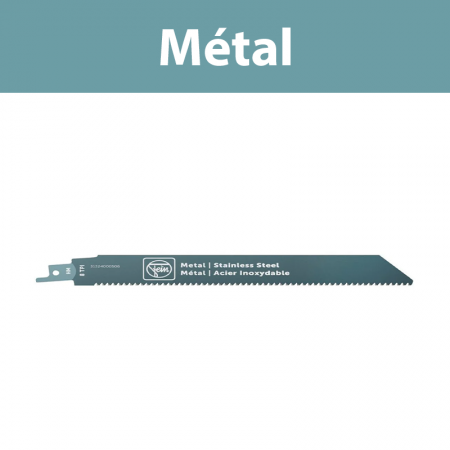 Lame de scie sabre pour métal HM 205 T8 MSS FEIN