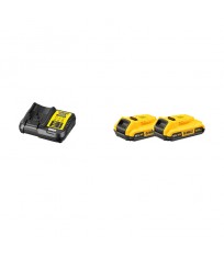 Pack 2 batteries XR 18V 2 Ah + Chargeur DCB112-QW DEWALT