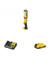 Lampe d'inspection LED XR 18V DCL050-XJ + 1 batterie 18V 2 Ah + 1 chargeur DCB112-QW DEWALT