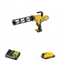 Pistolet à mastic 18V DCE560 + 1 batterie 18V 2 Ah + 1 Chargeur DCB112-QW DEWALT